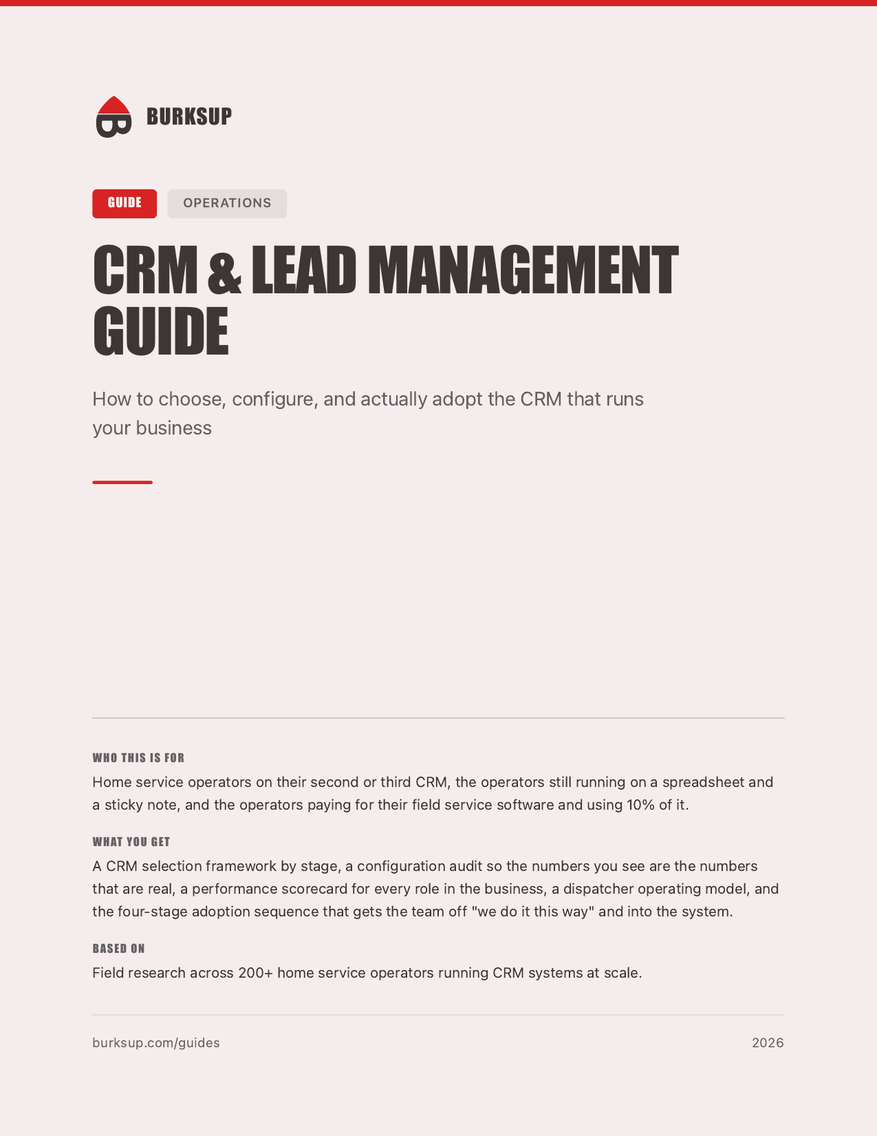 Preview of CRM & Lead Management Guide