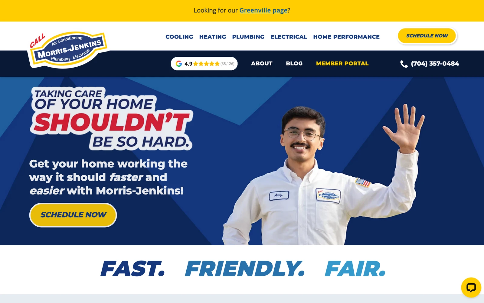 Morris-Jenkins website rebuild